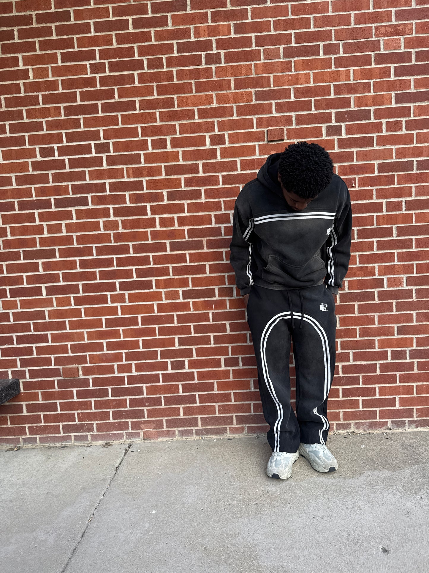 "AUTUMN SWEATS" (Sun Fade Contrast Tape Fleece)