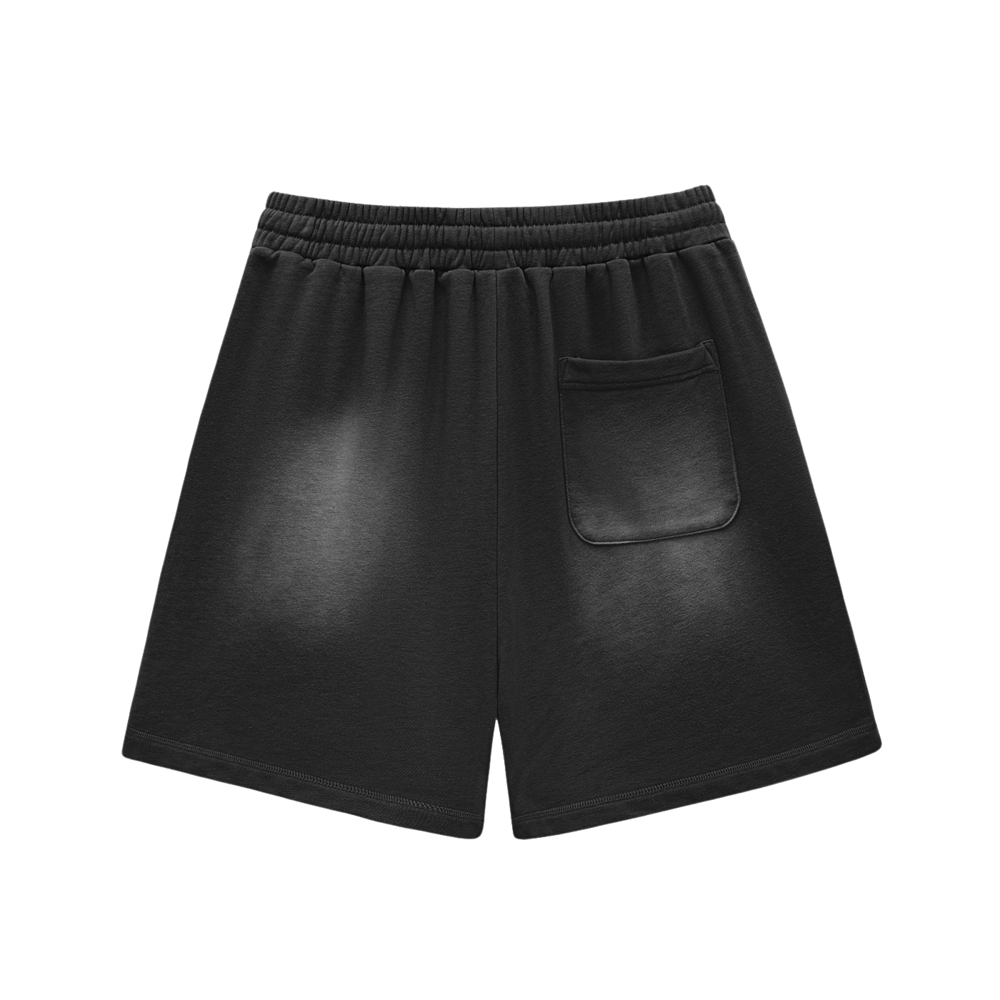 Human Nature - Sun Fade Raw Edge Cotton Shorts